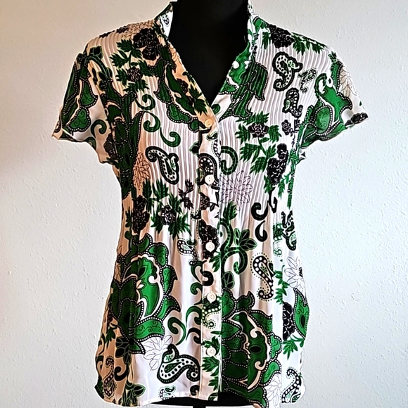 serenade Tops - SERANADE NEW YORK WOMAN BLOUSE SIZE LARGE
